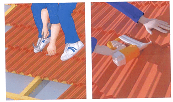 Çelik Kiremit Çivileme Tekniği