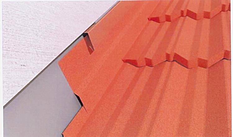 Metal Kiremit ( Çelik Kiremit ) Duvar Eteği